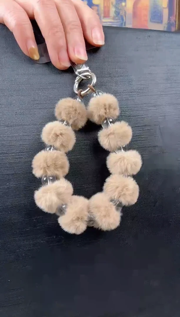 未镶嵌手链水晶手机链