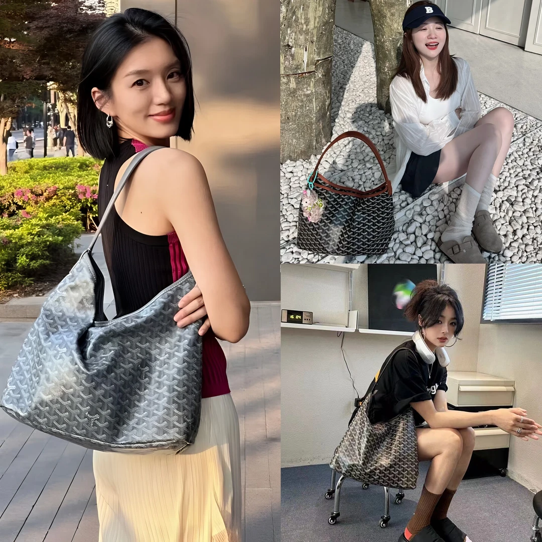 未使用 Goyard  国现 经典 hobo 子母 托特腋下包