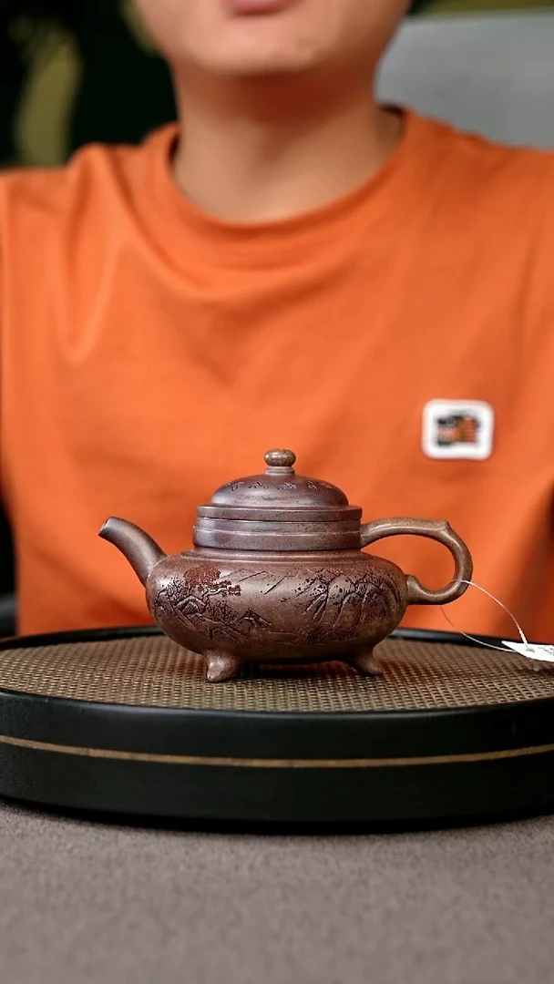 茶壶紫砂宜兴原矿手工紫砂壶