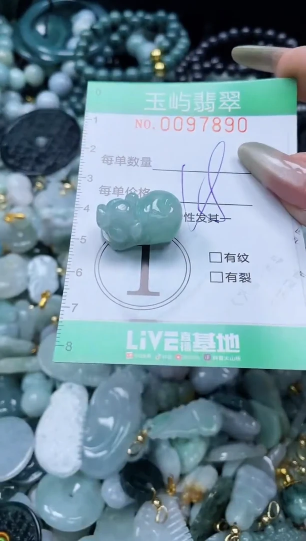 【闪购商品】翡翠未镶嵌颈饰闪购0097890