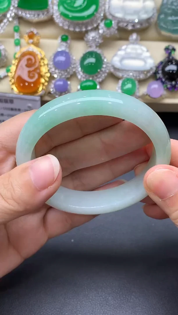 翡翠手镯未镶嵌249-中国好珍宝