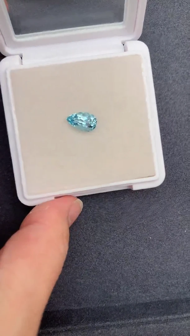 【闪购商品】海蓝宝石裸石未镶嵌1.9ct海蓝宝