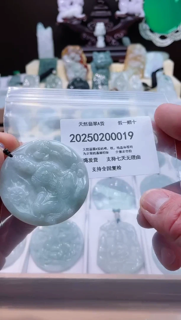 【闪购商品】翡翠颈饰未镶嵌闪购商品8号店200250010031