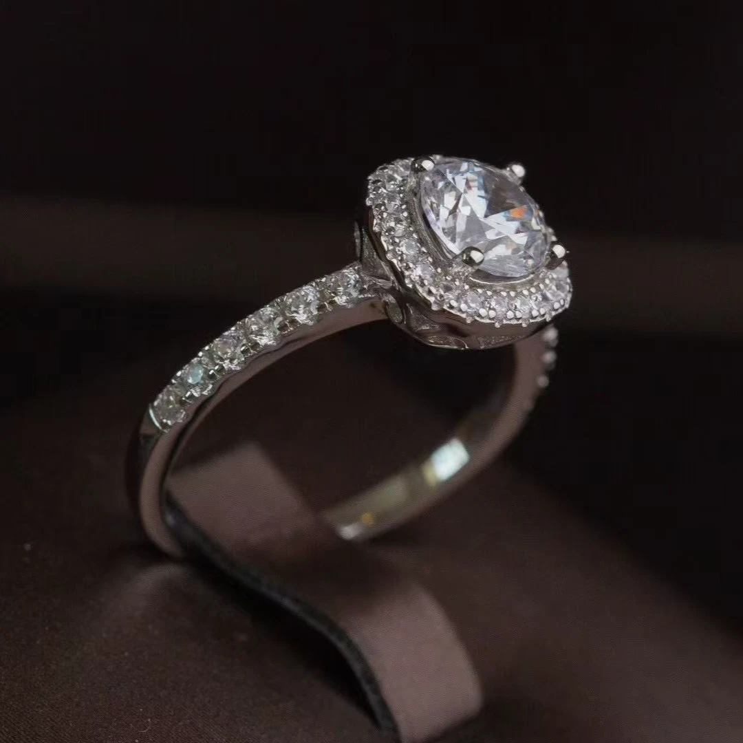 【一生钻戒】豪华方包女戒 1ct