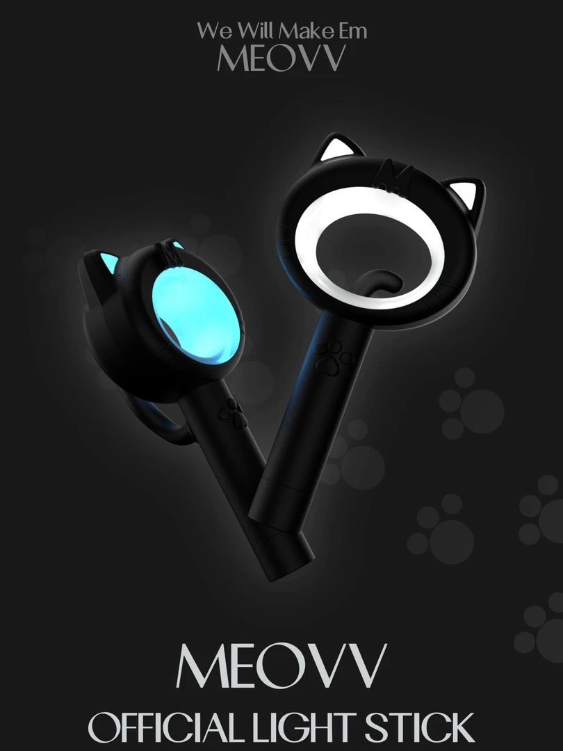 MEOVV 喵应援棒未拆含小卡 官方正版小卡周边 全款现货