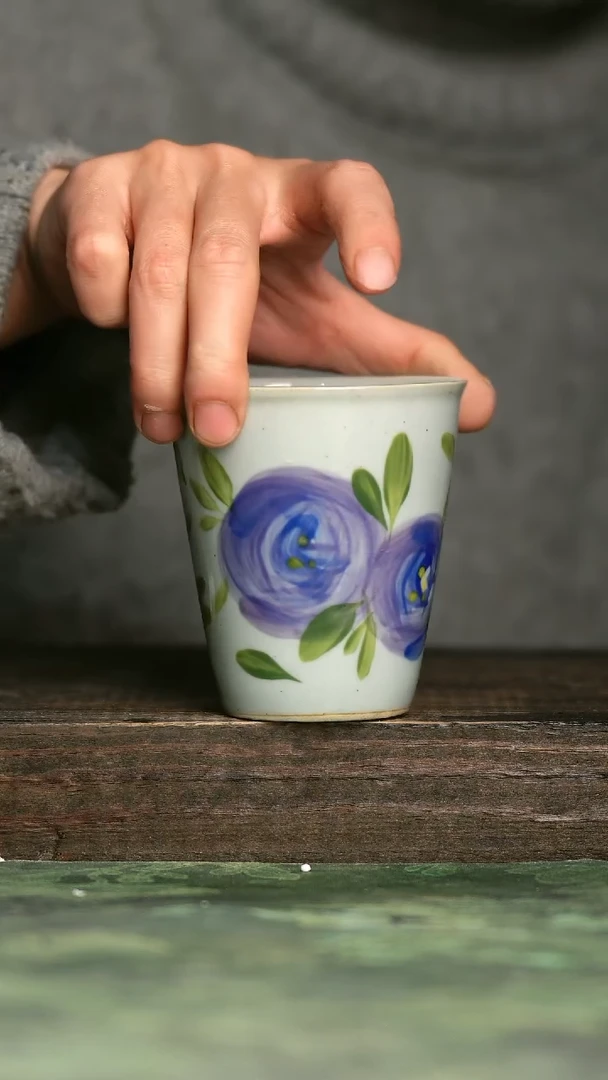 【闪购商品】青诗集手工手绘瓷器