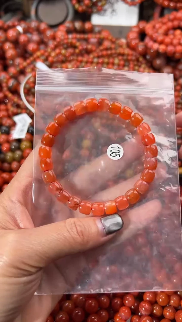 未镶嵌手串南红玛瑙7+