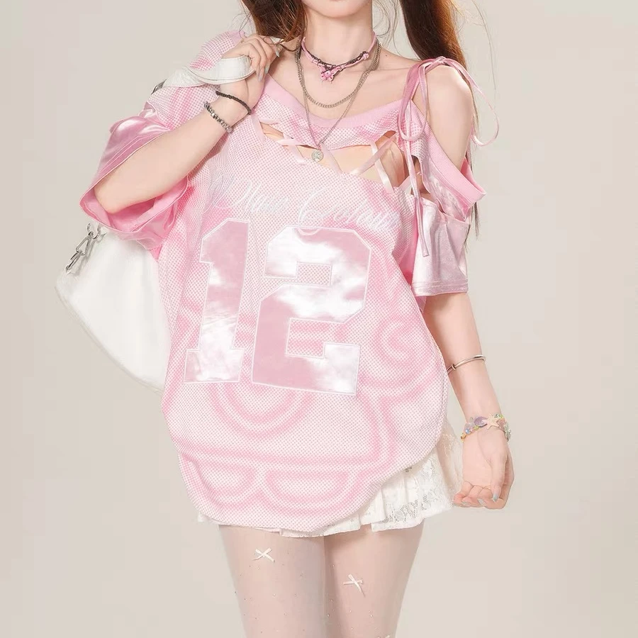 花轮潮牌买手孤品NO退NO换原单小众百搭设计感T恤上衣