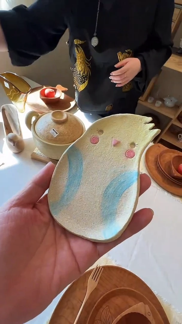 茶道摆件0000猫头鹰2432
