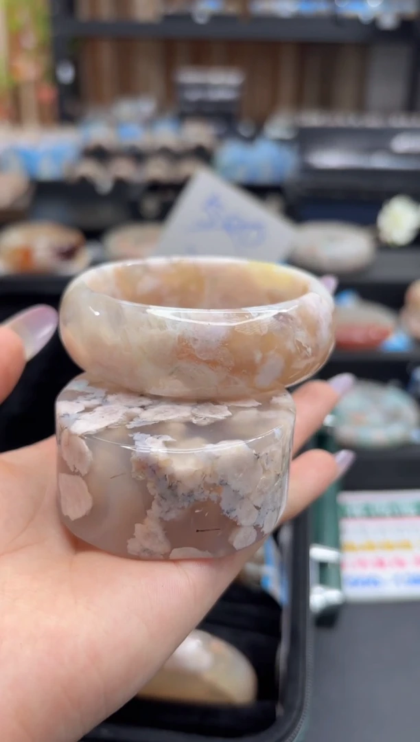 未镶嵌手镯石英质玉A164(55圈赠送镯心)