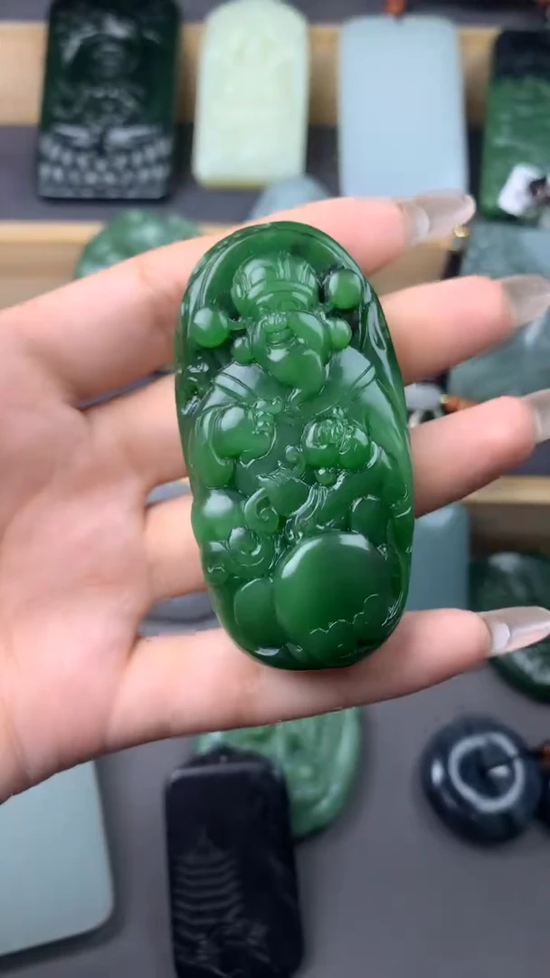 【闪购商品】定制和田玉挂件拍一发一不退不换