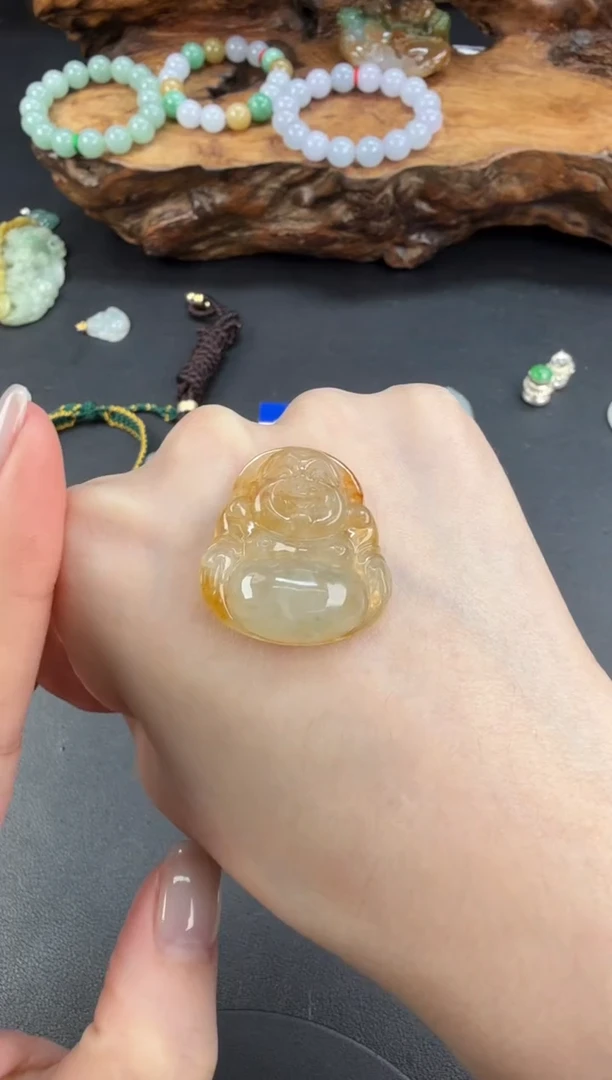 吊坠(不含链)未镶嵌翡翠翡翠饰品-164