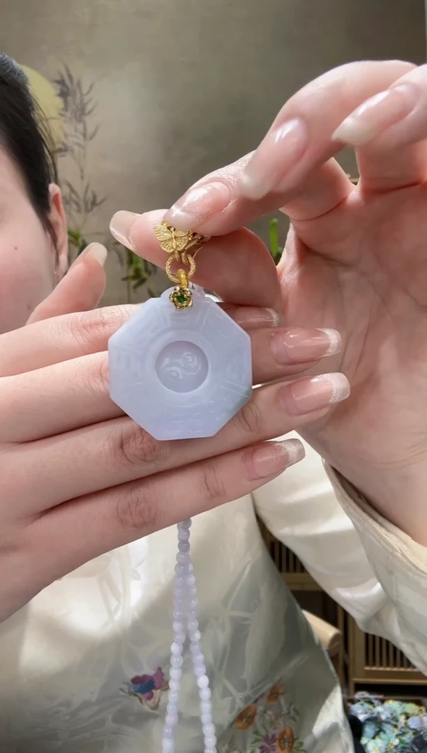 【闪购商品】翡翠耳饰未镶嵌吊坠