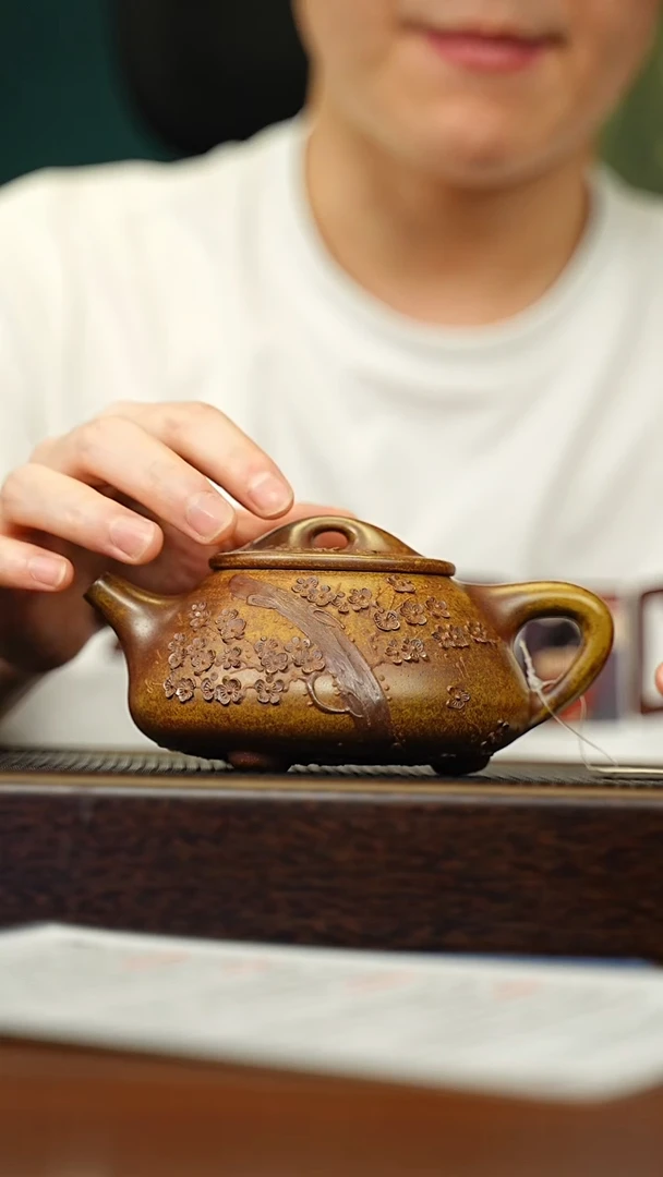 茶壶紫砂宜兴原矿 手工 紫砂壶容量320CC