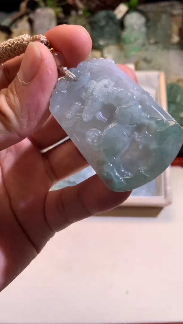 翡翠未镶嵌颈饰5/13/169