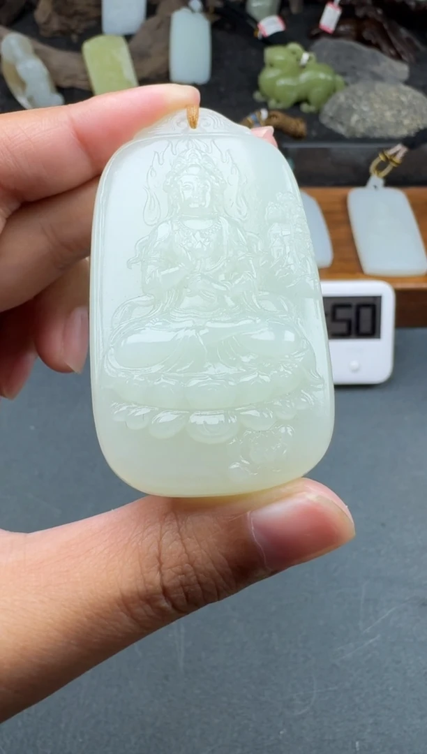 颈饰未镶嵌和田玉1