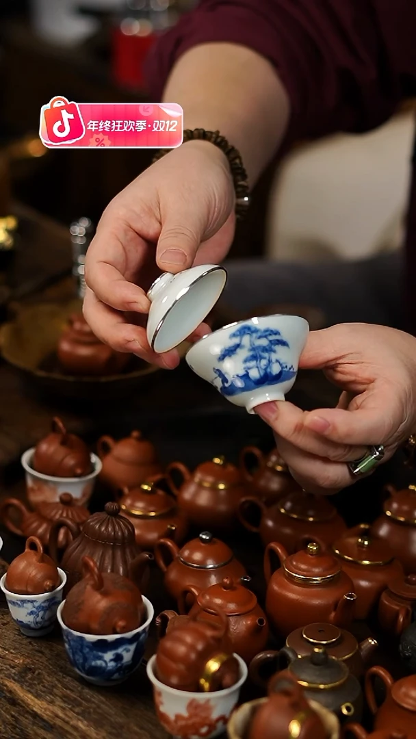 闪购34 40CC 小盖碗功夫茶道具