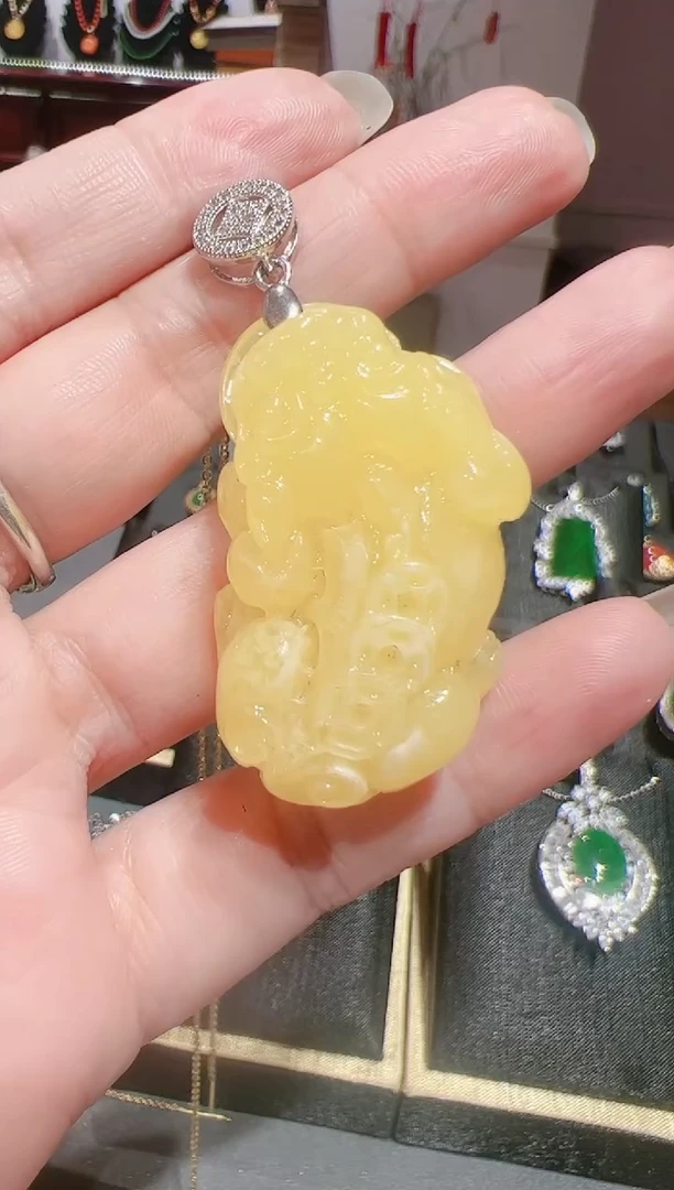 【闪购商品】蜜蜡颈饰未镶嵌202522556