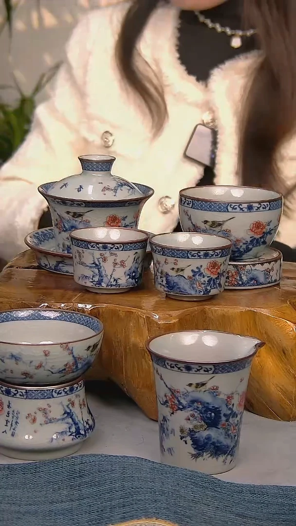 【闪购商品】简装家用款7件套 陶瓷家用茶具系列