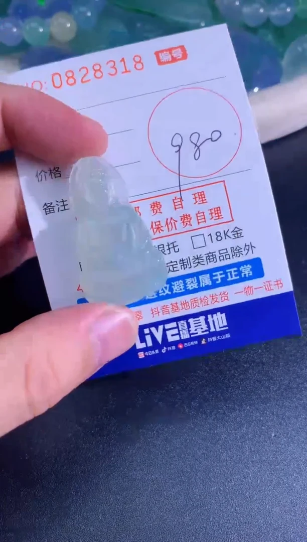 颈饰未镶嵌翡翠天然A货翡翠