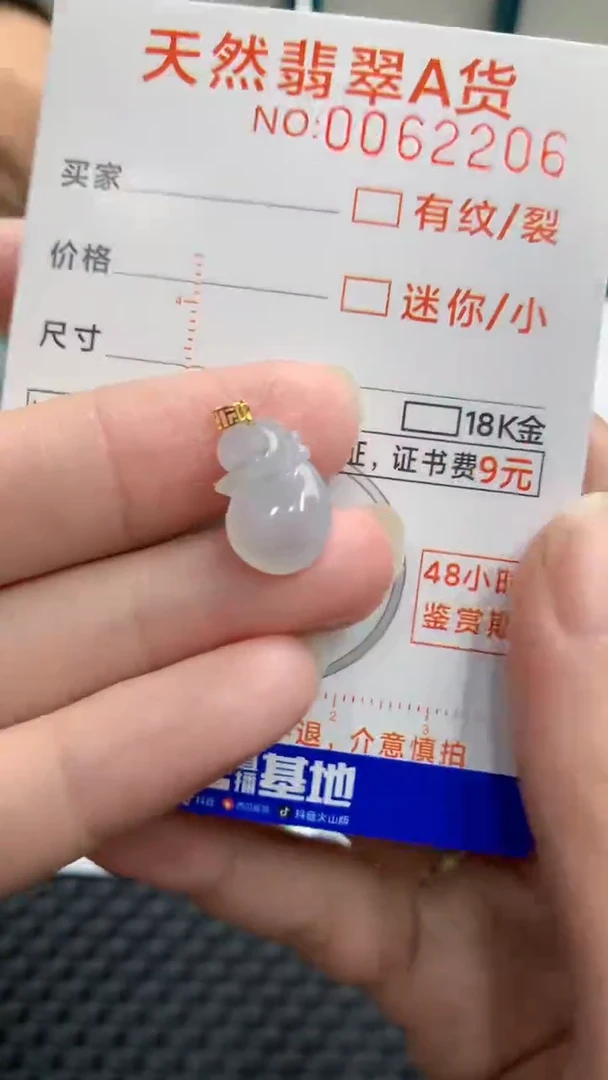 【闪购商品】翡翠颈饰18K金镶嵌            8