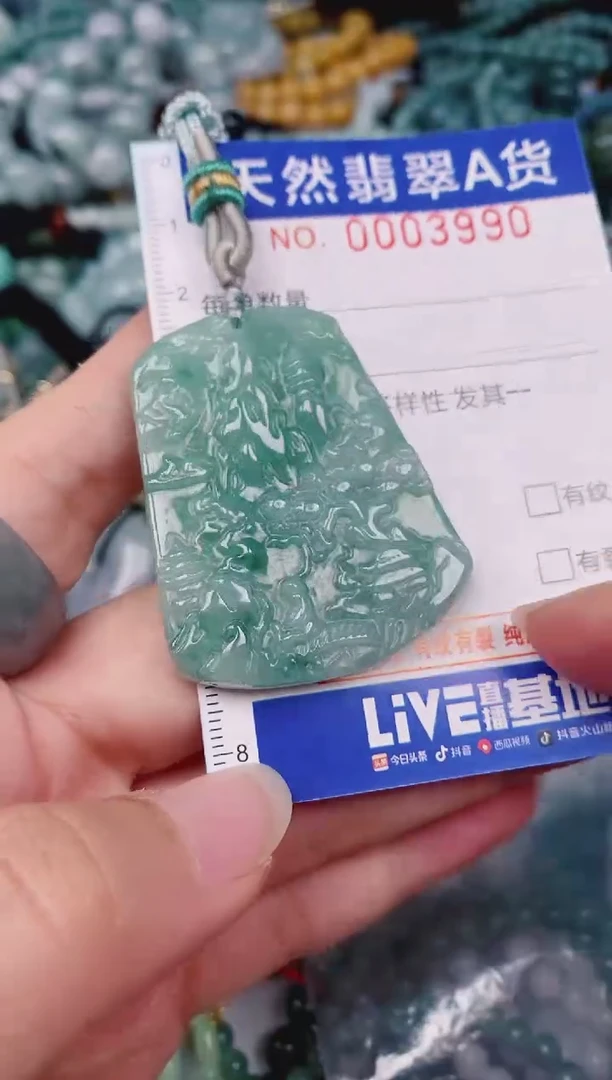 颈饰未镶嵌翡翠00003990