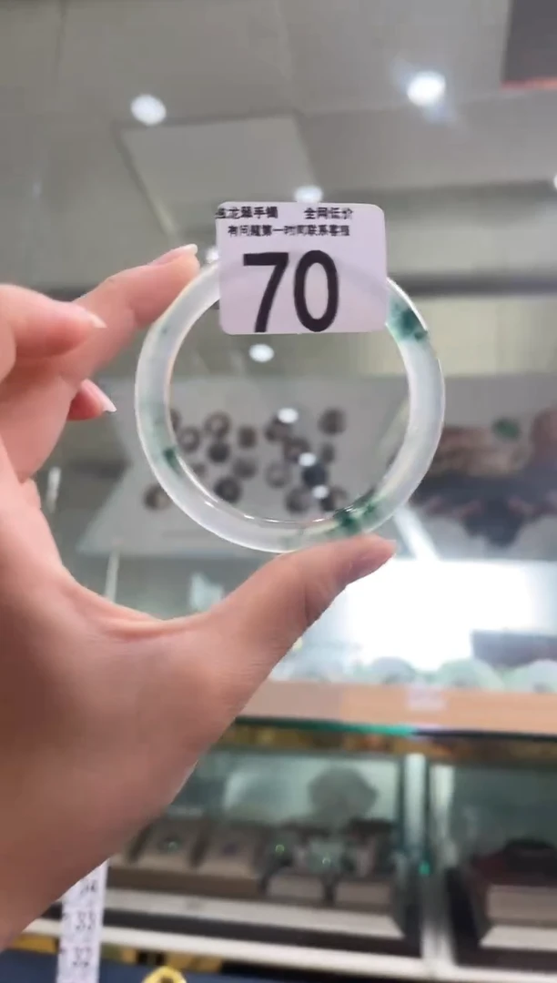 石英质玉手镯未镶嵌70  58-59圈口可戴
