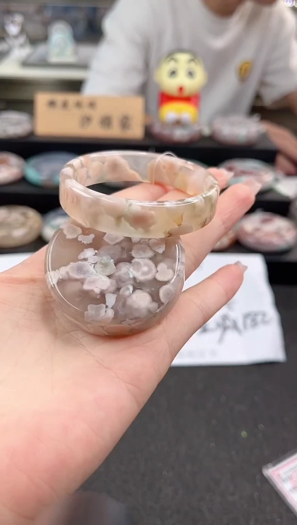 未镶嵌手镯石英质玉51圈口 （赠品镯心）6888403