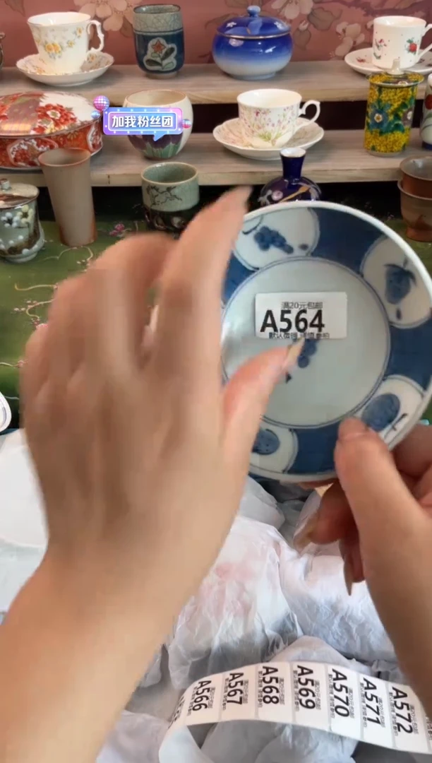 瓷片多****迪瓷器瓷器A564