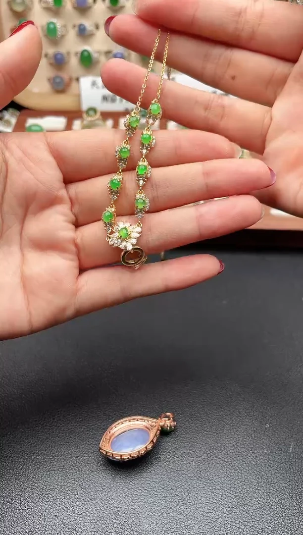 未镶嵌翡翠耳饰一物一证一证