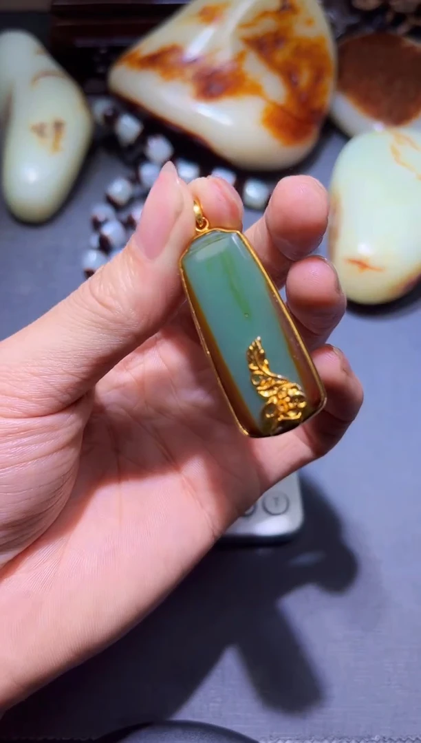 【闪购商品】和田玉（子料）挂件未镶嵌YL-ZZ-1.25-126