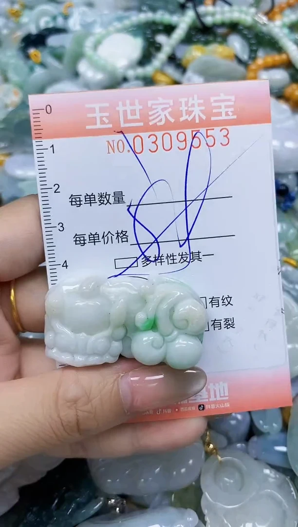 翡翠未镶嵌颈饰闪购0309553多样性发其一