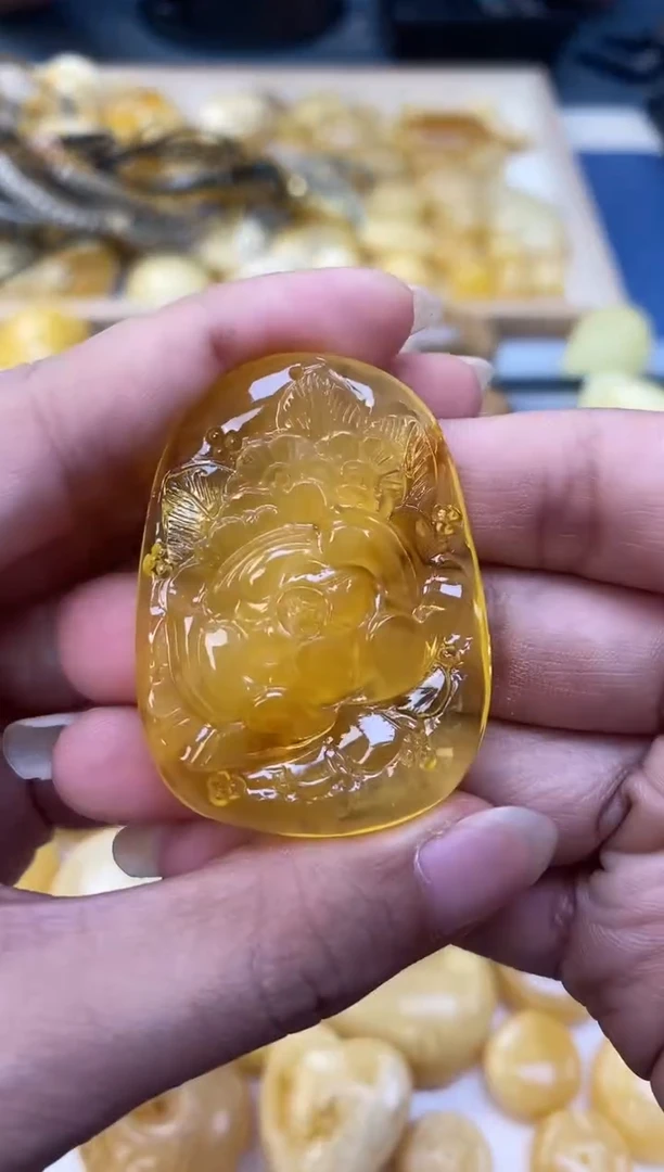未镶嵌琥珀裸石天然琥珀蜜蜡