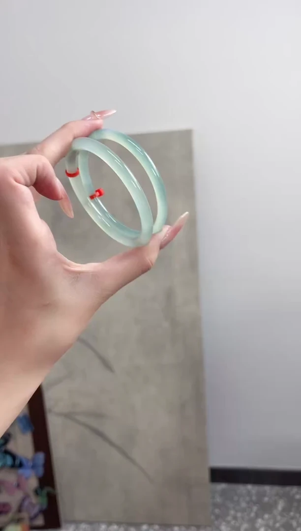 【闪购商品】玛瑙/玉髓手镯未镶嵌60圈 一对发需要包容