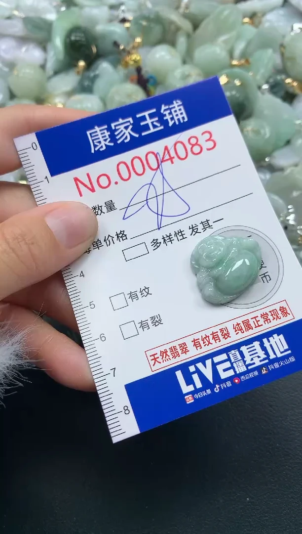 颈饰未镶嵌翡翠4083