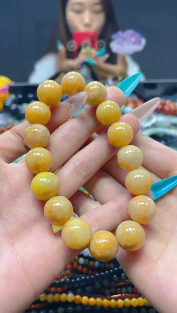 翡翠未镶嵌颈饰13MM/P/翡翠A货，一件也是批发价