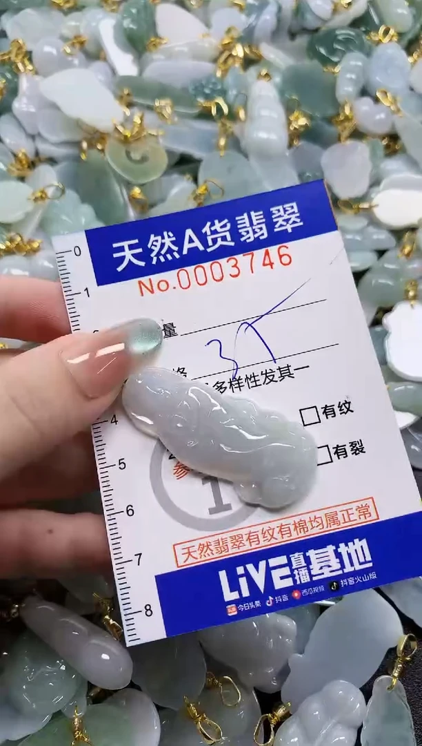 颈饰未镶嵌翡翠天然A货翡翠