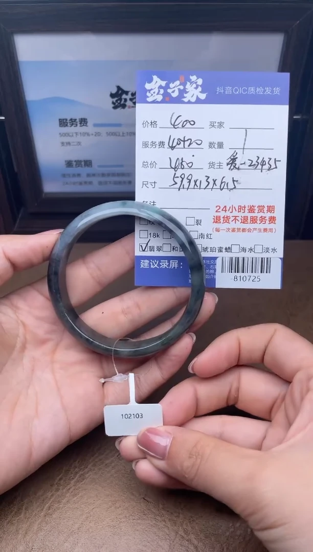 颈饰未镶嵌翡翠手镯多人-810725