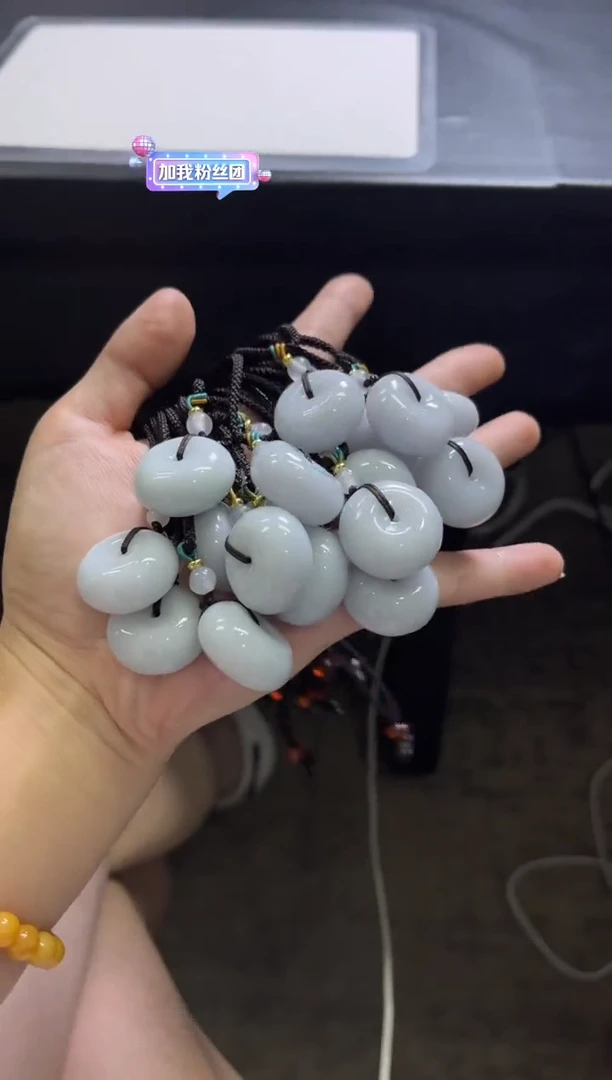 颈饰未镶嵌翡翠B71/多样性发一件/配绳子