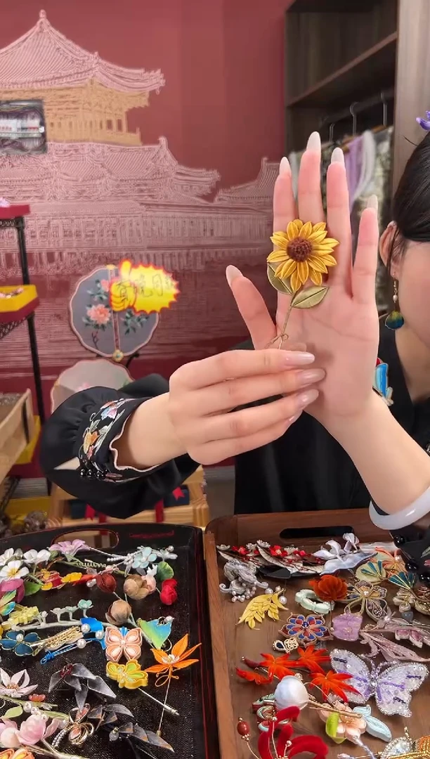 【闪购商品】刺绣 苏绣世家非遗手工（耳环）