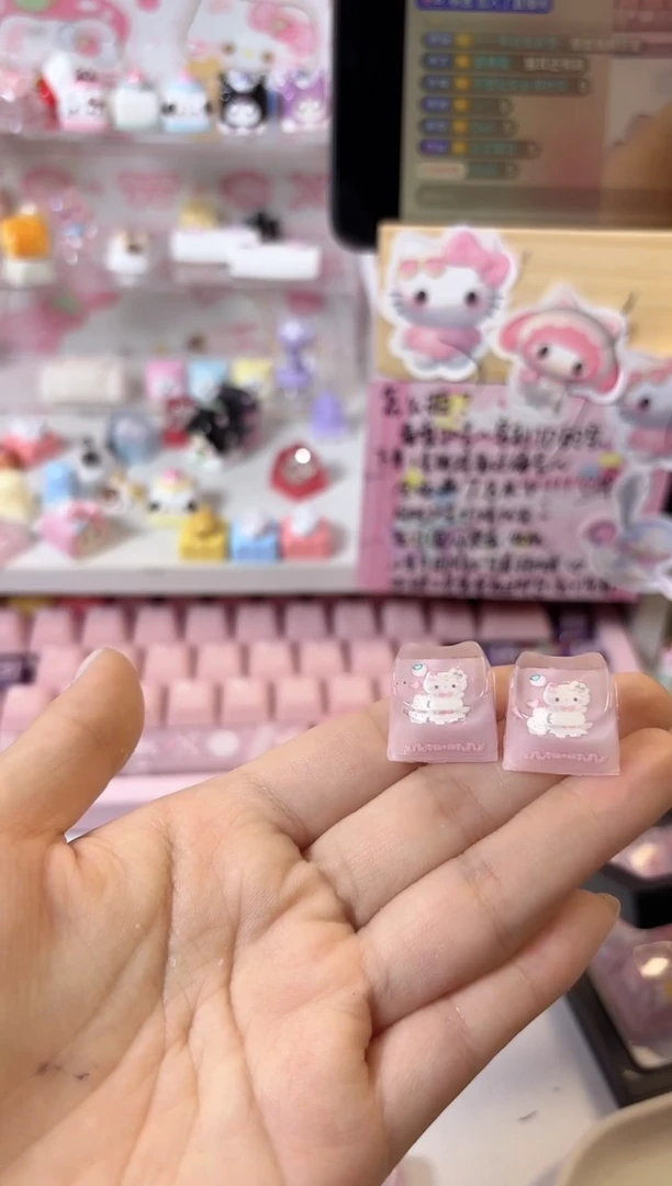 38.kt和小熊滴胶键帽