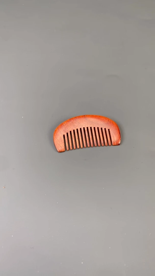 檀香紫檀（小叶紫檀）把件印度小叶紫檀 梳