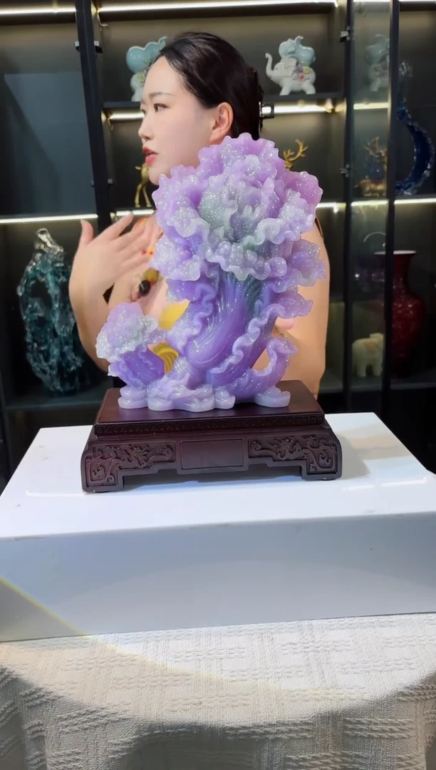琉璃YoYo花瓶花器晚Q-4