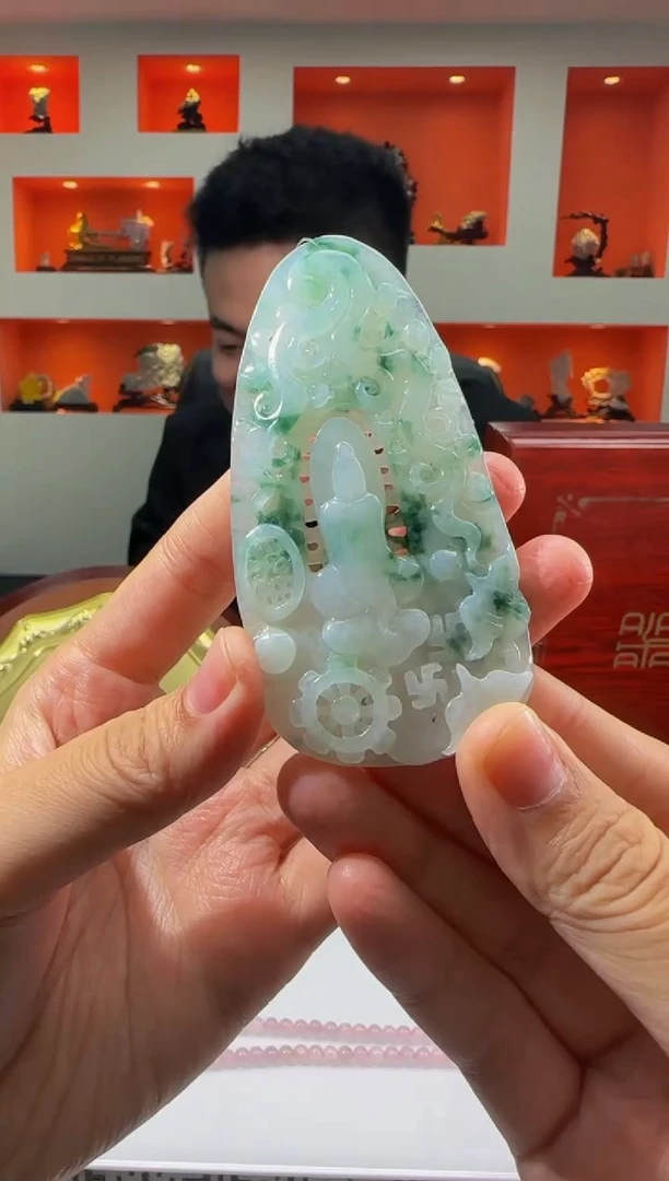 定制翡翠未镶嵌L-@@QJXX61200143