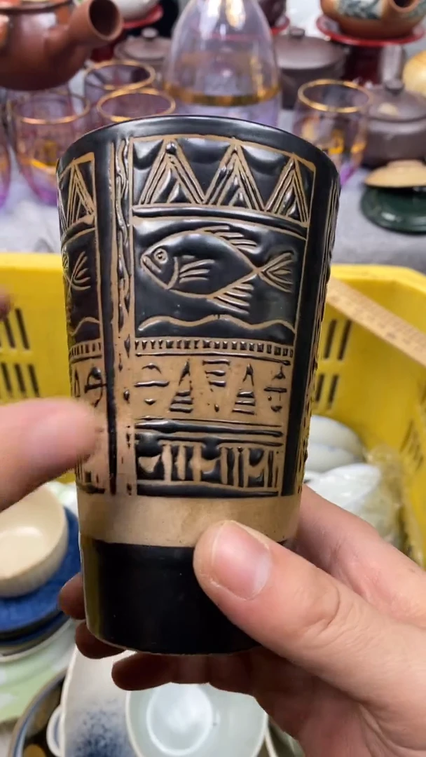 【闪购商品】瓷片356  在山听雨落 在山听雨落