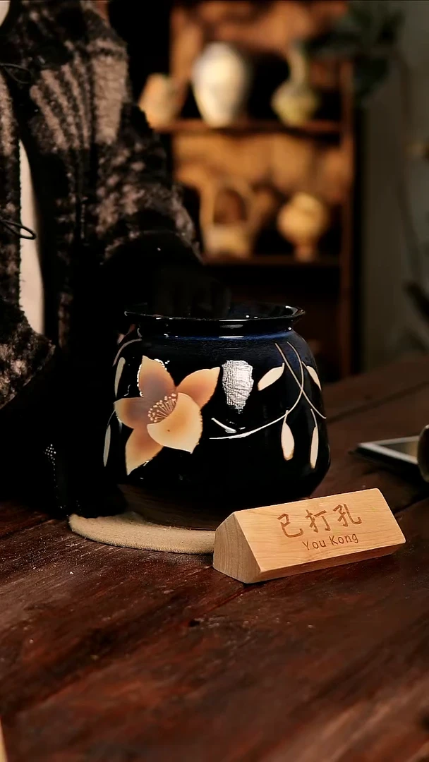 摆件5-237高20口15误差2已打孔孤品