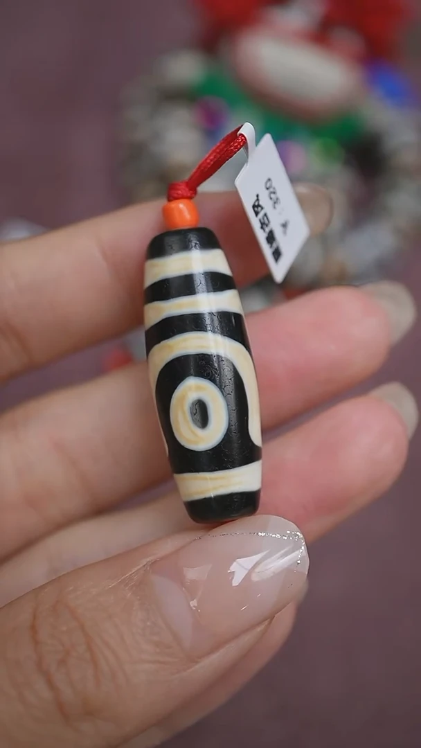 未镶嵌颈饰玛瑙/玉髓蚀花玛瑙珠定制编绳