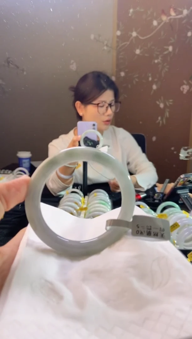 未镶嵌手镯翡翠圈口x54-55