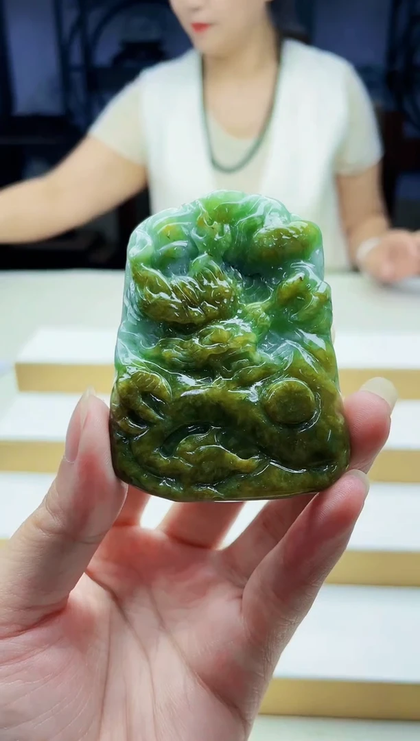 定制翡翠未镶嵌毛货08200027