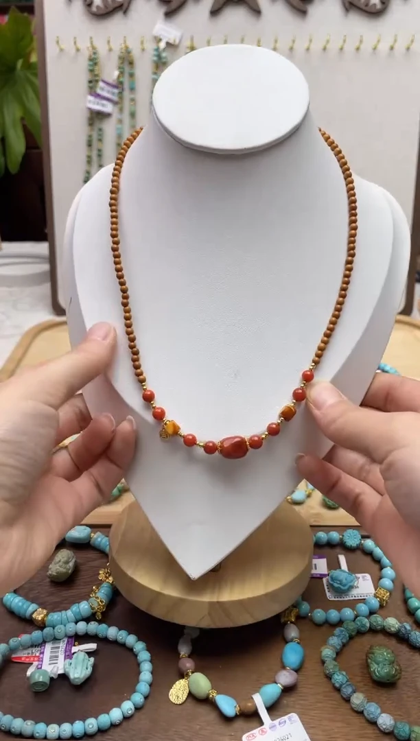 【闪购商品】南红玛瑙珠宝奇石银S925镶嵌159